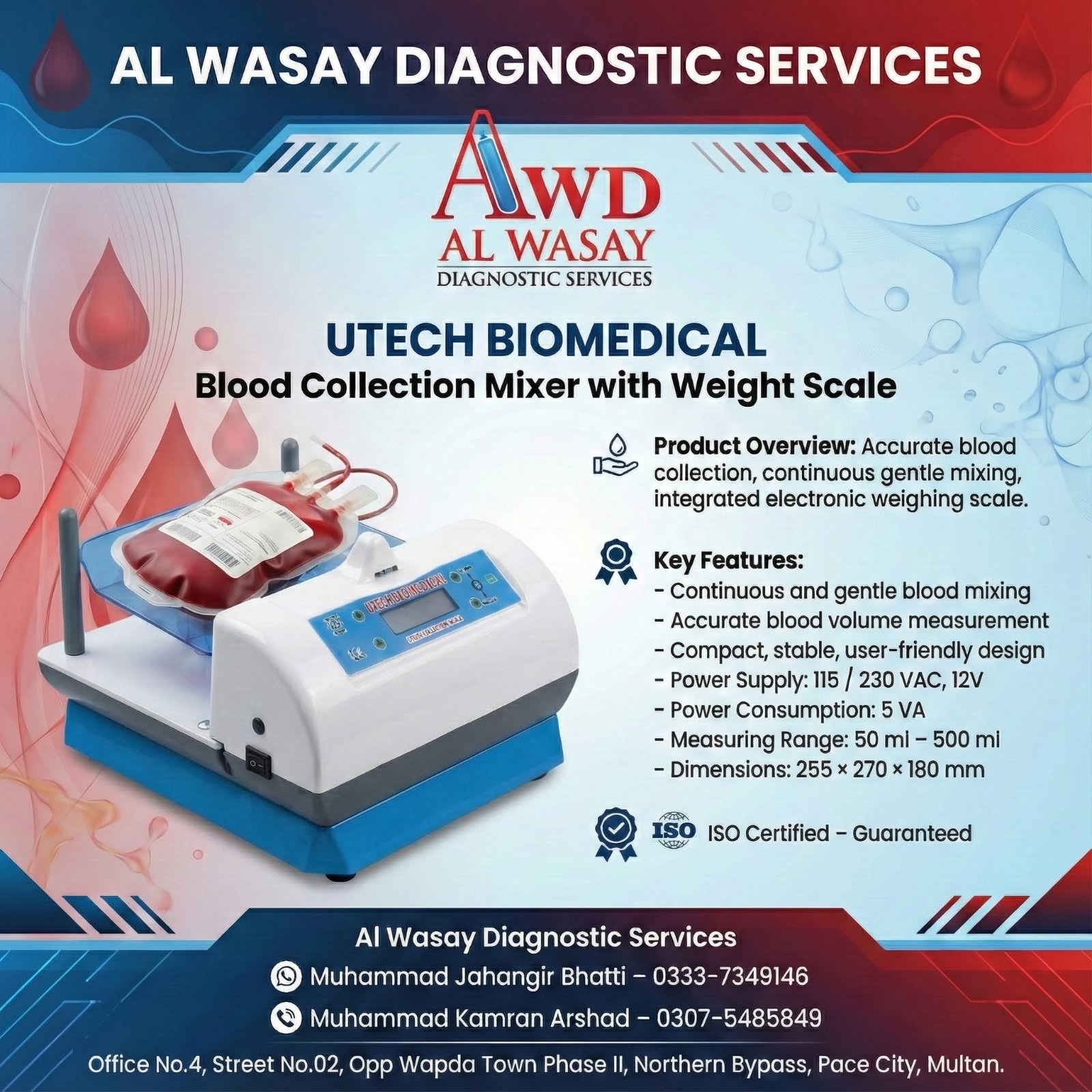 Blood Collection Mixer